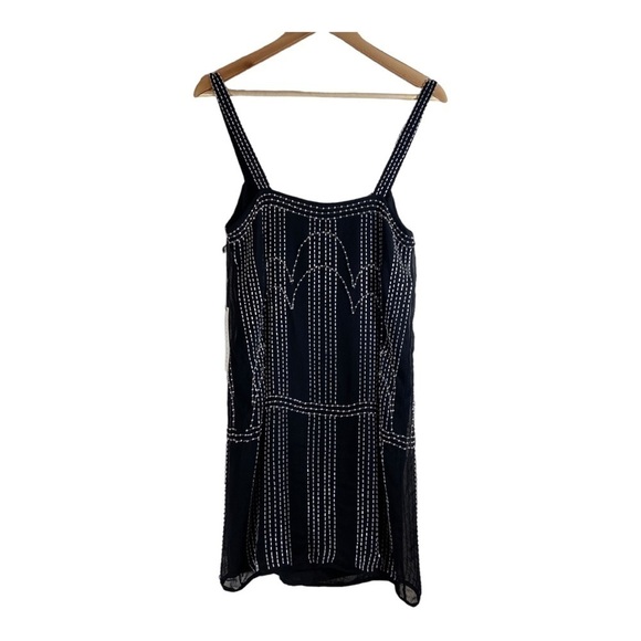 Susana Monaco Beaded Chiffon Tank Dress NWT - Picture 5 of 9